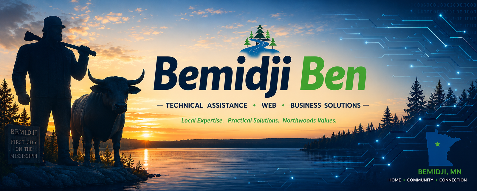 Bemidji Ben - Technical Assistance, Web, Business Solutions